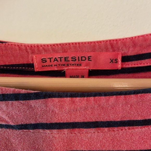 Stateside via Anthropologie Boat Neck Stripe Top - Picture 6 of 7